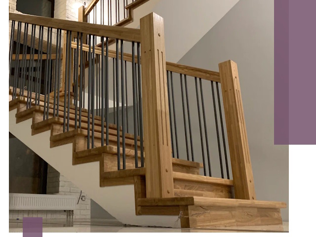 Реставрация деревянных и металлических лестниц в Саратове