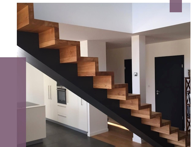 Изготовление деревянных лестниц в Саратове от 86981 руб. | ПРОЛЁТ-Срт