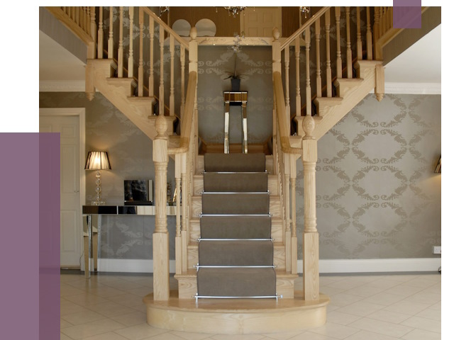 Монтаж деревянных лестниц в Саратове от 7624 руб. 