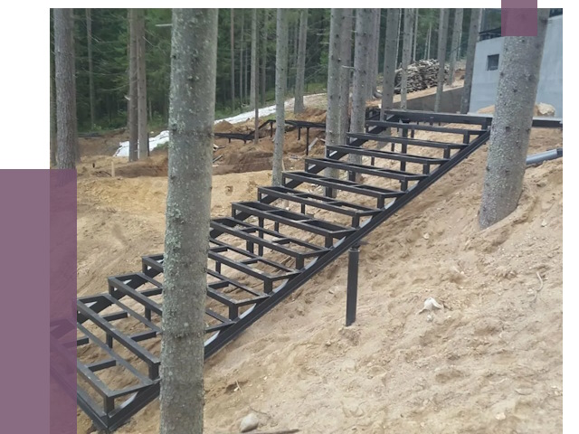 Монтаж металлических лестниц в Саратове от 13559 руб. 