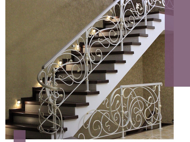 Кованые лестницы под ключ в Саратове — изготовление и монтаж
