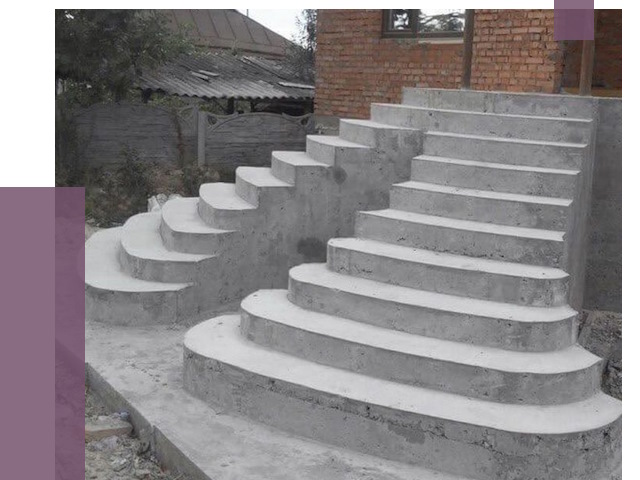 Монтаж бетонных лестниц в Саратове от 4298 руб. 