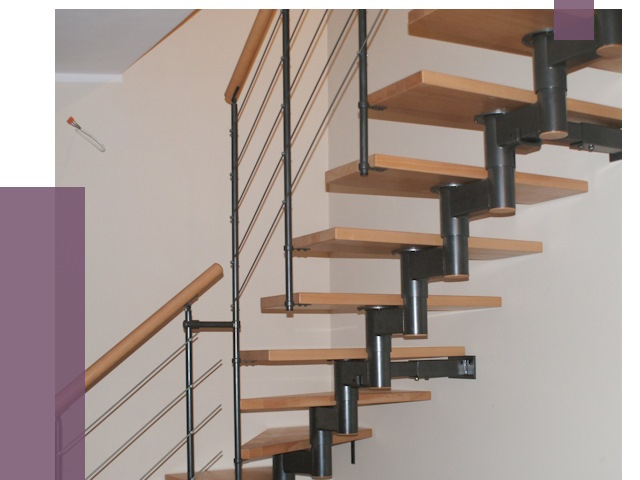 Изготовление модульных лестниц в Саратове от 11512 руб. 