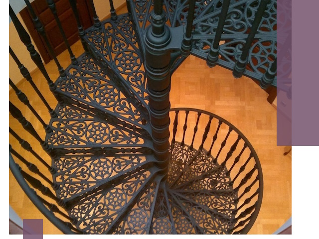 Винтовые лестницы под ключ в Саратове: производство и монтаж