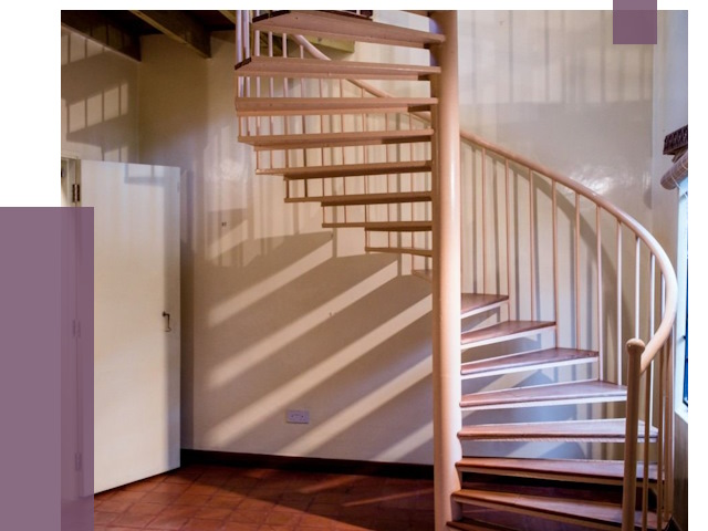 Изготовление винтовых лестниц на заказ в Саратове от 76236 руб. | ПРОЛЁТ-Срт