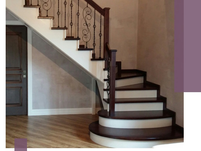 Изготовление Г-образных лестниц под ключ в Саратове