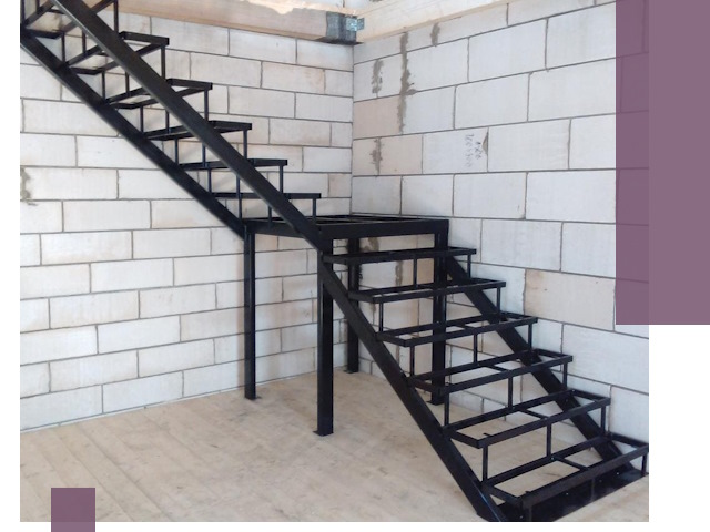 Лестницы на металлокаркасе под ключ в Саратове — изготовление и монтаж