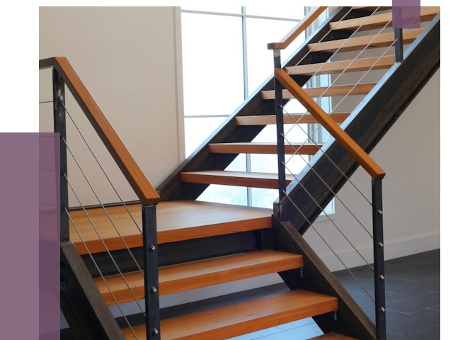 Изготовление лестниц на металлокаркасе в Саратове от 18931 руб. | ПРОЛЁТ-Срт