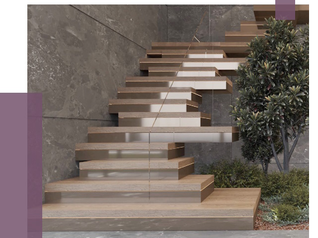 Современные лестницы в Саратове от 13815 руб. | ПРОЛЁТ-Срт