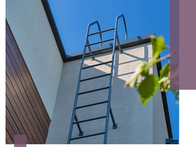 Лестницы на крышу в Саратове — изготовление, монтаж, демонтаж