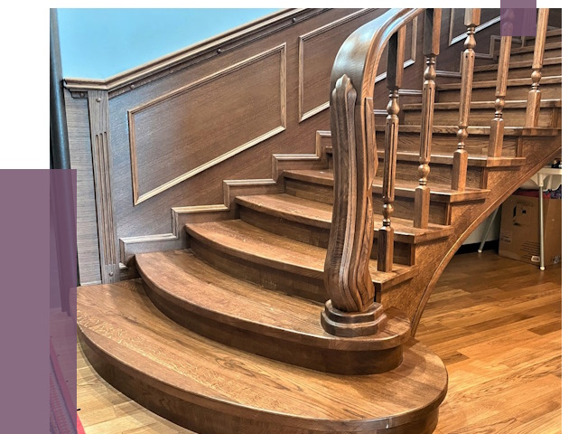 Дубовые лестницы под ключ в Саратове от 176519 руб. — ПРОЛЁТ-Срт