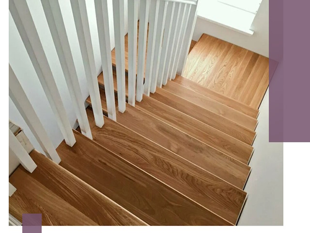 Лестницы из бука в Саратове: изготовление, монтаж и демонтаж