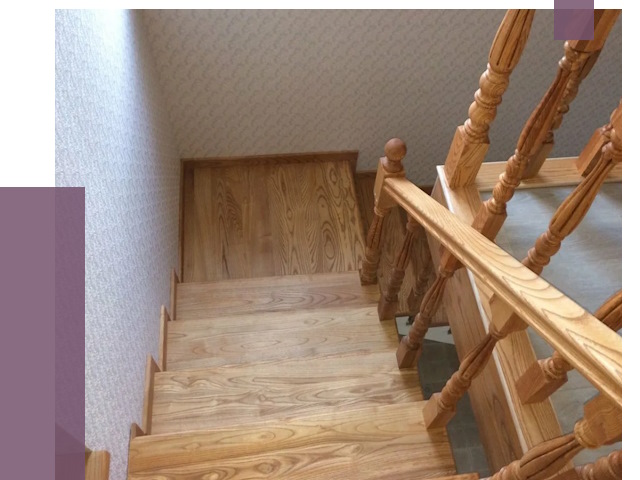 Сосновые лестницы в Саратове под ключ от 8084 руб.  | ПРОЛЁТ-Срт