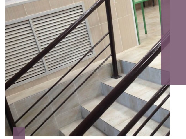 Изготовление перил из металла под ключ в Саратове