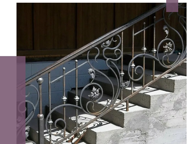 Кованые перила в Саратове от 8698 руб. под ключ — качество от ПРОЛЁТ-Срт