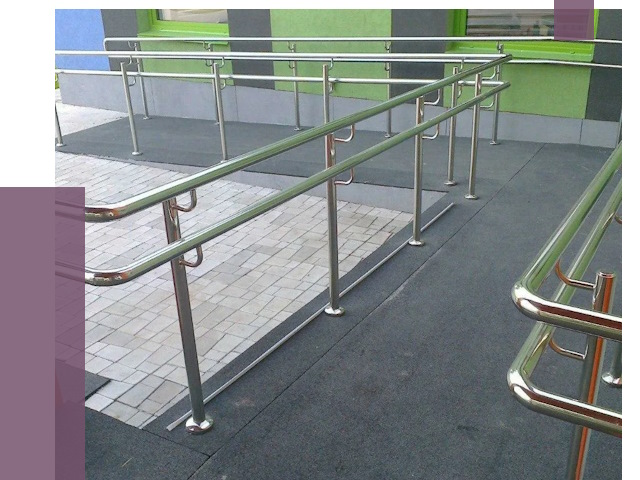 Ограждения пандусов в Саратове от 4349 руб. монтаж | ПРОЛЁТ-Срт