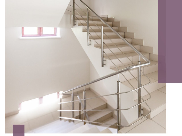 Установка и замена перил в подъезде в Саратове