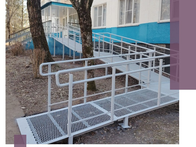 Пандусы под ключ в Саратове: изготовление, монтаж и демонтаж