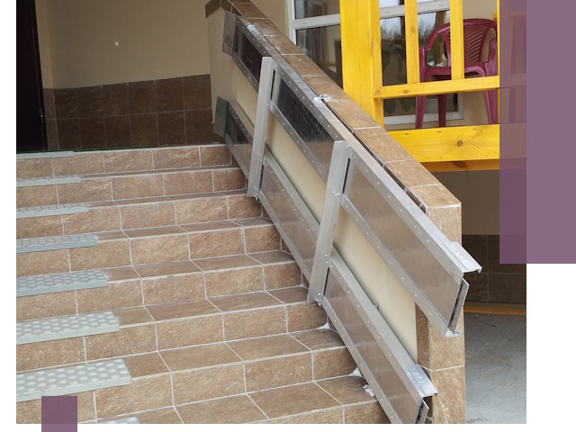 Откидные пандусы под ключ в Саратове — монтаж и демонтаж