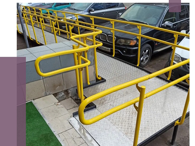 Стационарные пандусы в Саратове от 12280 руб. | ПРОЛЁТ-Срт