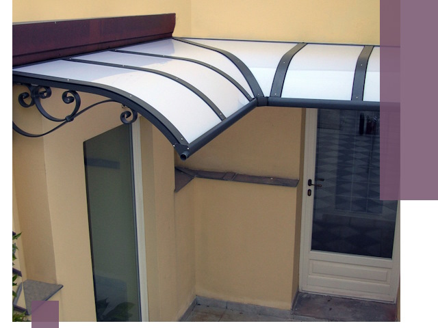 Монтаж козырьков любой сложности в Саратове под ключ