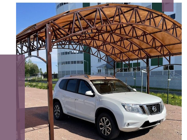 Недорогие навесы в Саратове от 42979 руб. | ПРОЛЁТ-Срт