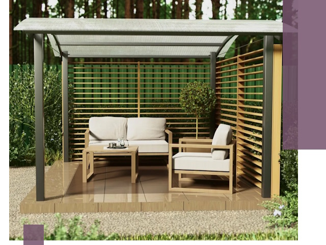 Навесы для дачи в Саратове: изготовление, монтаж и демонтаж