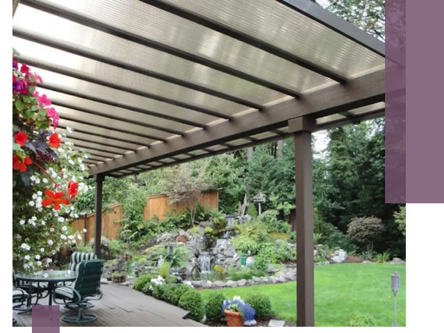 Навесы из поликарбоната под ключ в Саратове быстро и надёжно