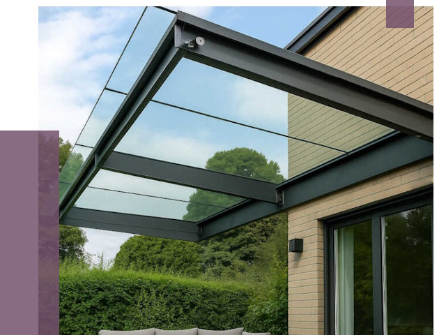 Стеклянные навесы и козырьки в Саратове от 12280 руб.