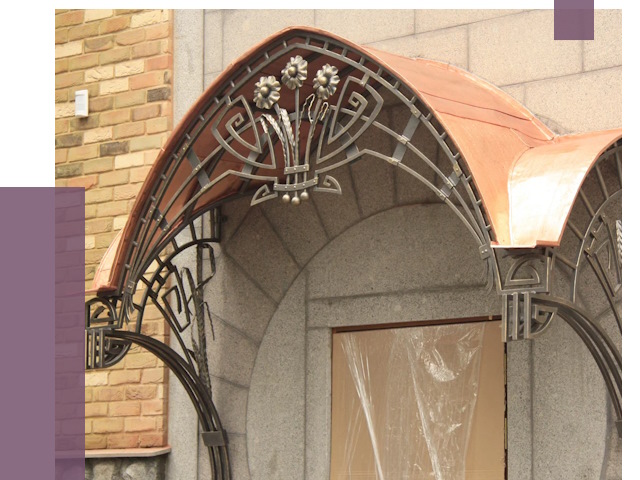 Арочные козырьки в Саратове от 14582 руб. 