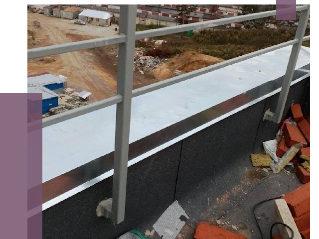 Монтаж парапетов в Саратове от 4298 руб.  | ПРОЛЁТ-Срт