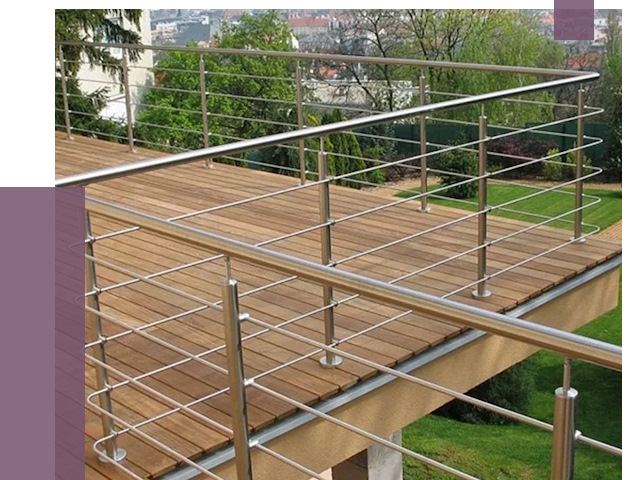 Алюминиевые парапеты в Саратове под ключ от 7777 руб. 