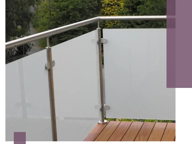 Алюминиевые парапеты для балконов и террас в Саратове