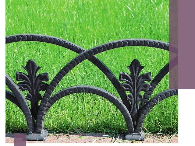 Декоративные металлические бордюры под ключ в Саратове