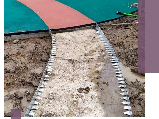 Металлические бордюры для дорожек в Саратове — монтаж и изготовление