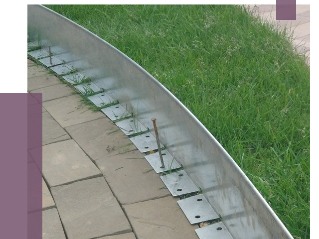 Металлические бордюры для тротуаров в Саратове от 8698 руб.